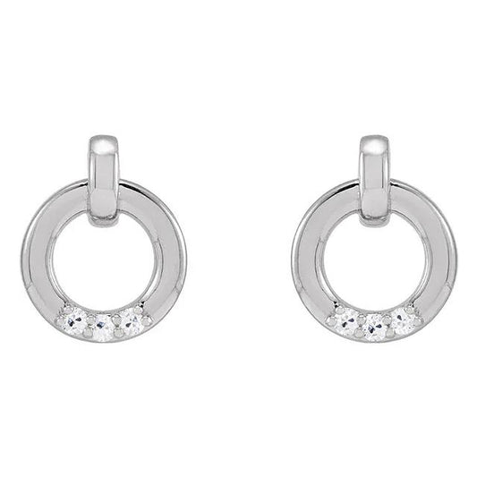 Runde Natürlich Diamant-Ohrringe 3 Karat Alter Bergmann Schmuck1