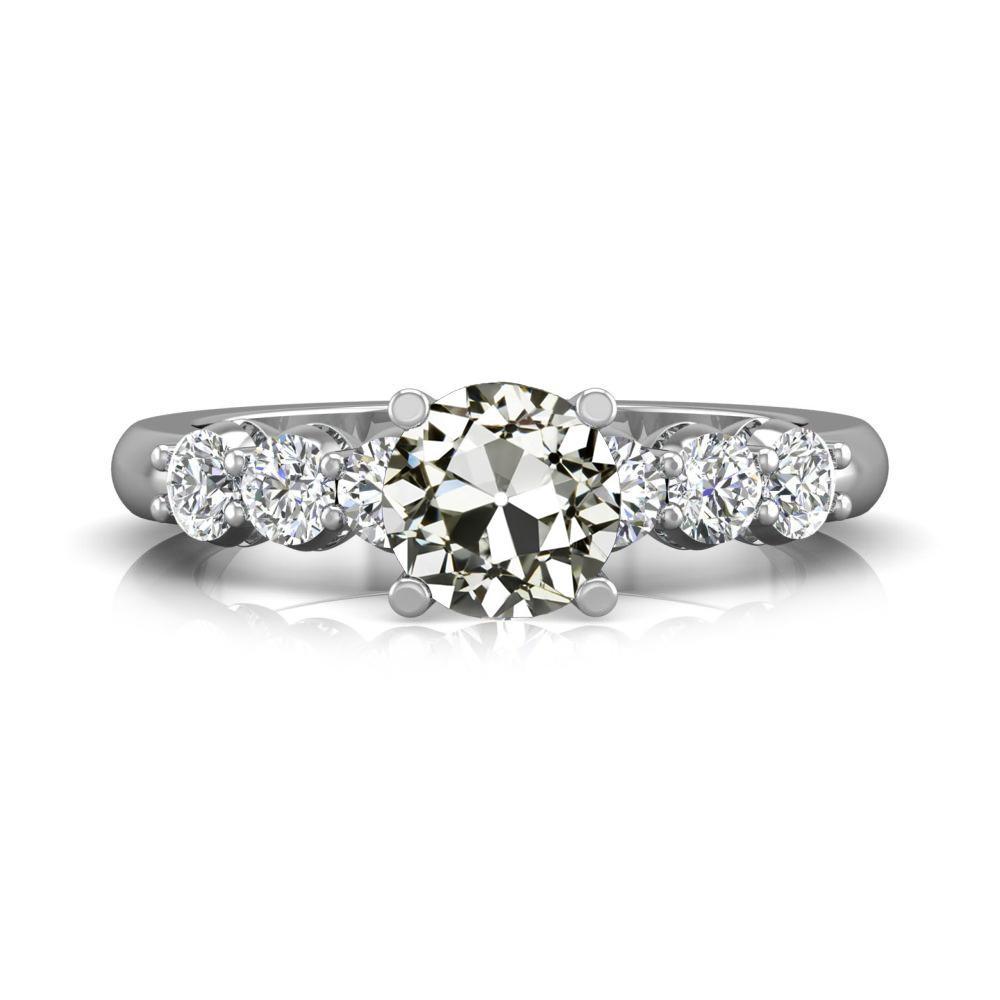 Runder Alter Bergmann Naturlich Diamant Ehering Goldschmuck 4,50 Karat - harrychadent.ch