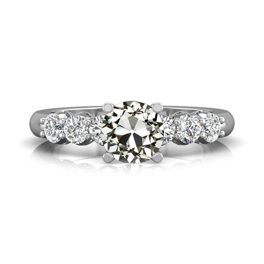 Runder Alter Bergmann Naturlich Diamant Ehering Goldschmuck 4,50 Karat - harrychadent.ch