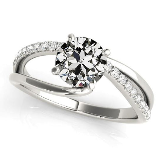 Runder Altschliff-Echt Diamantring Krappenspalter 3,75 Karat - harrychadent.ch