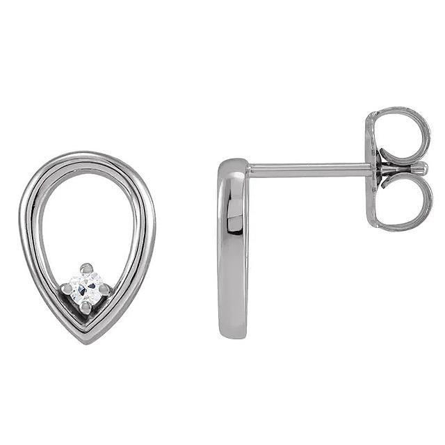 Runder Echt Diamant Alter Bergmann Ohrstecker 1 Karat Teardrop Style Schmuck P1 - harrychadent.ch