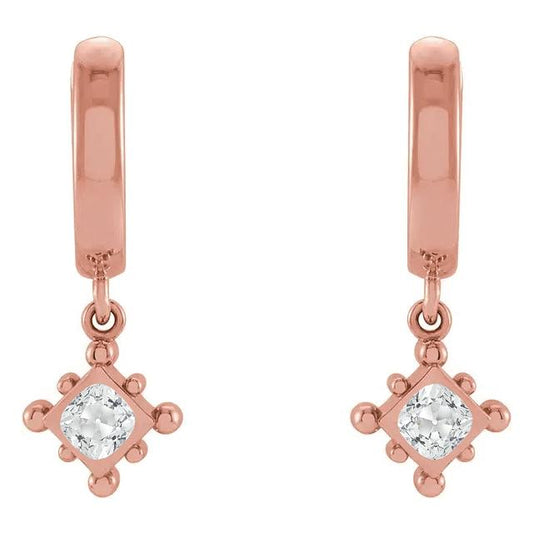 Tropfen Creolen Lünette Set Kissen Alter Bergmann Naturlich Diamants 2 Karat - harrychadent.ch