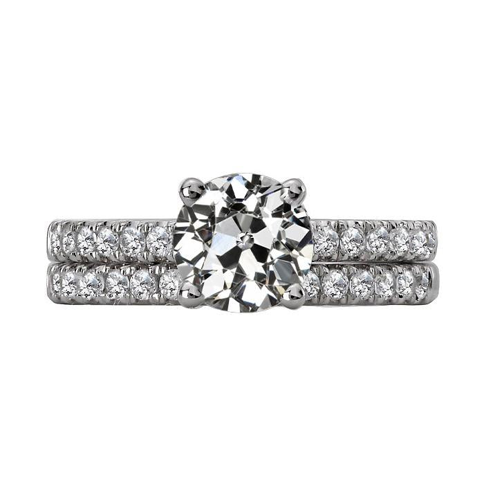 Verlobungsring Echt Diamanten Aus Gold Im Alten Minenschliff, 4,50 Karat - harrychadent.ch