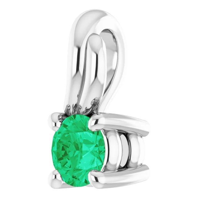 Solitaire Anhänger Grün Smaragd 2.50 Karat Damen Schmuck Neu - harrychadent.ch