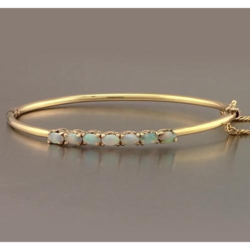 Opal Armreif 5.25 Karat Gelbgold Damen Schmuck Neu - harrychadent.ch