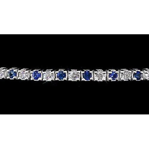 Saphir-Diamant-Armband