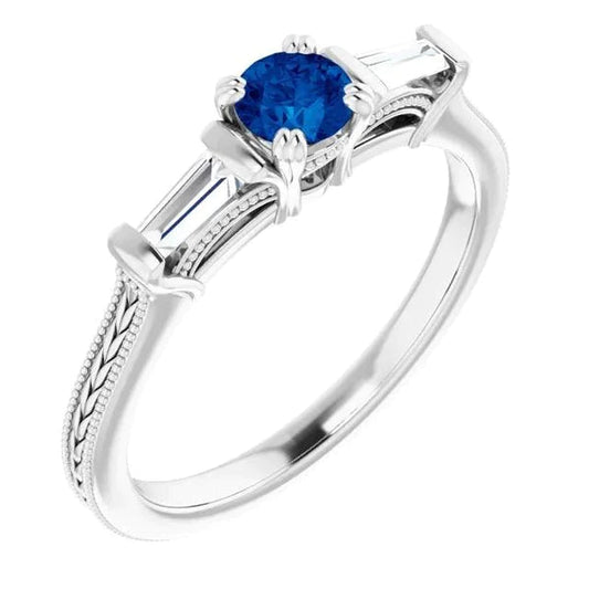 2 Karat Saphirring