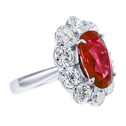 Echter Rubin Ring 6.5 Karat