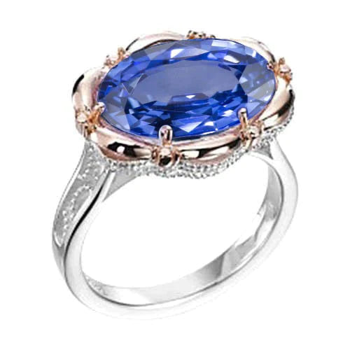 7 Karat Saphirring