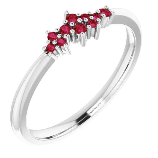 Band Burma Ruby 1.40 Karat Damen Schmuck - harrychadent.ch