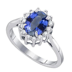 Ceylon Blauer Saphir Ring 4,70 Karat Diamantschmuck