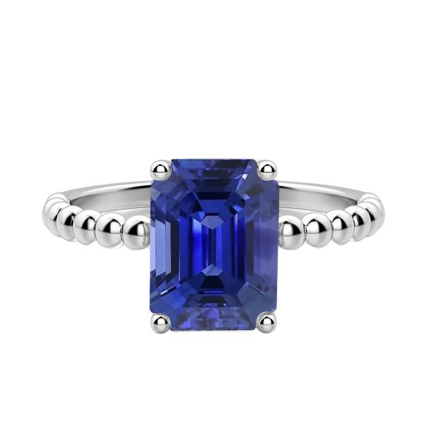 Edelstein Ring Smaragd Ceylon Saphir Perlen Stil 3 Karat - harrychadent.ch
