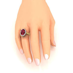 Echter Rubin Ring 10.50 Karat