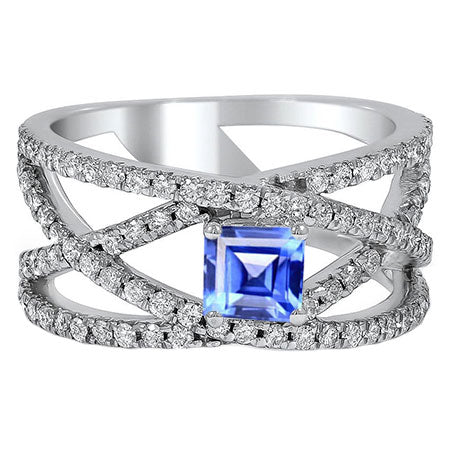 Ozean-Saphir-Ring