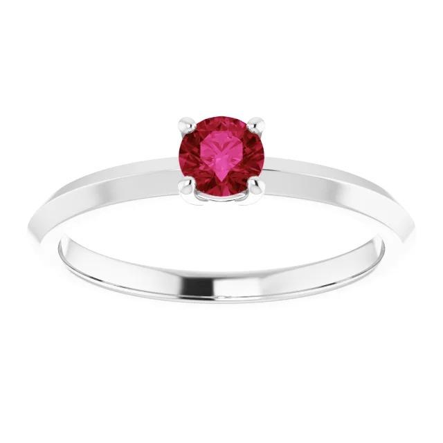 Solitär Rubin Ring 1,25 Karat 4 Krappenfassung Schmuck Neu - harrychadent.ch