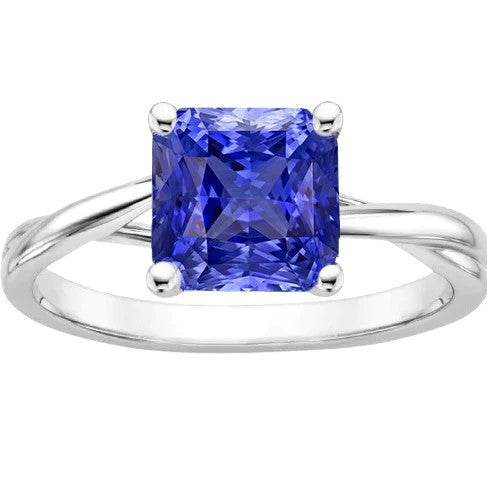 echter round diamant 2.50Karat ring Vorderansicht