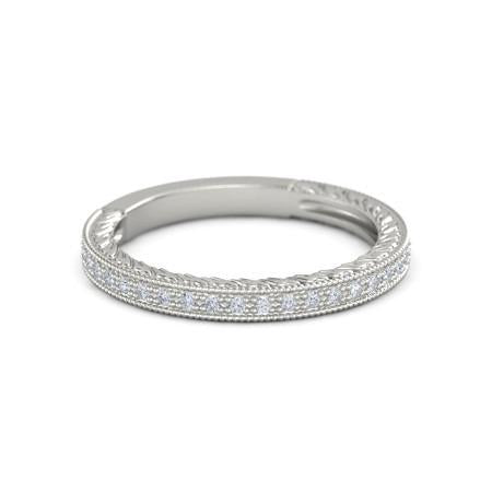 Diamant Ehering 0,70 Karat Antik-Stil Frauen Schmuck - harrychadent.ch