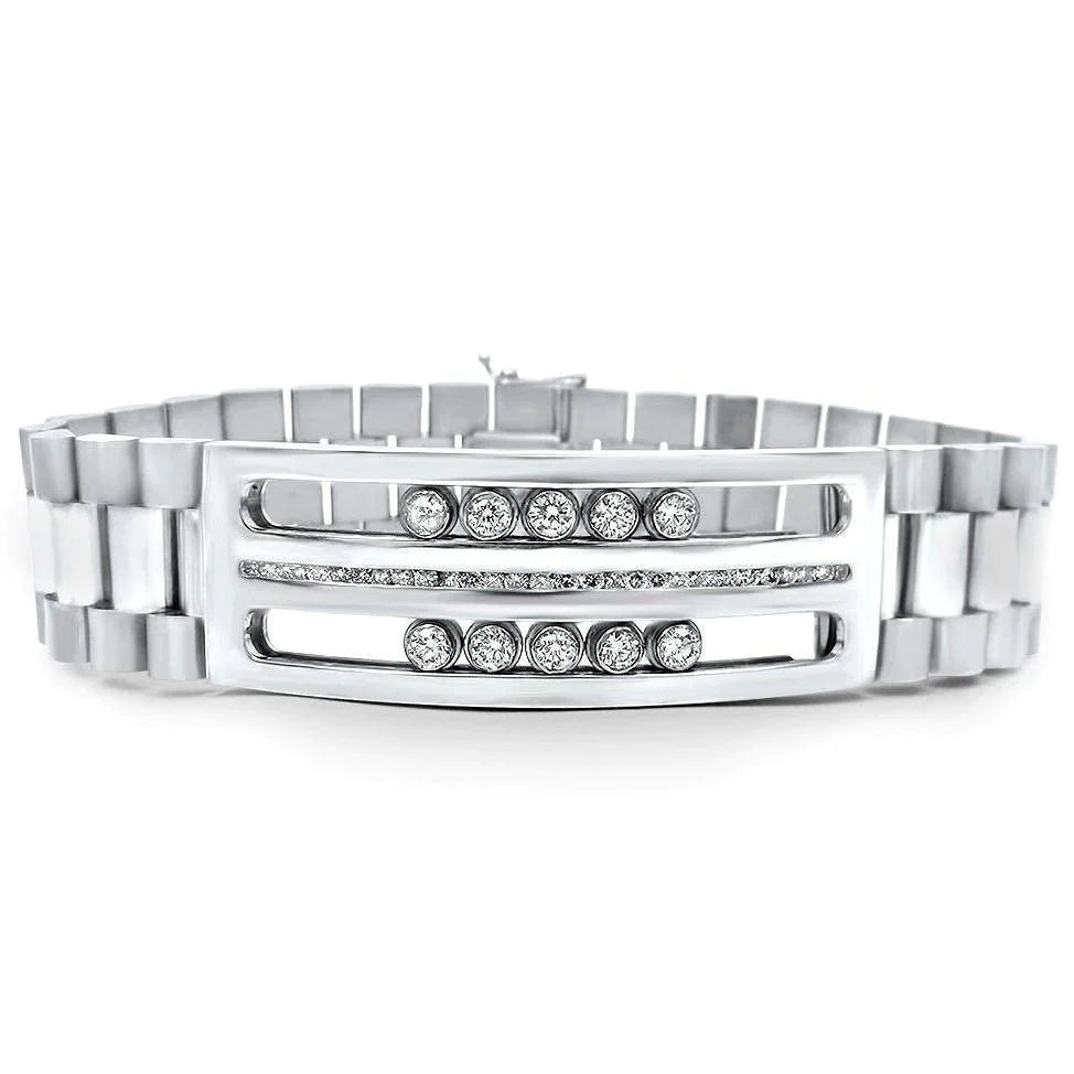 Herren-Diamant-Armband