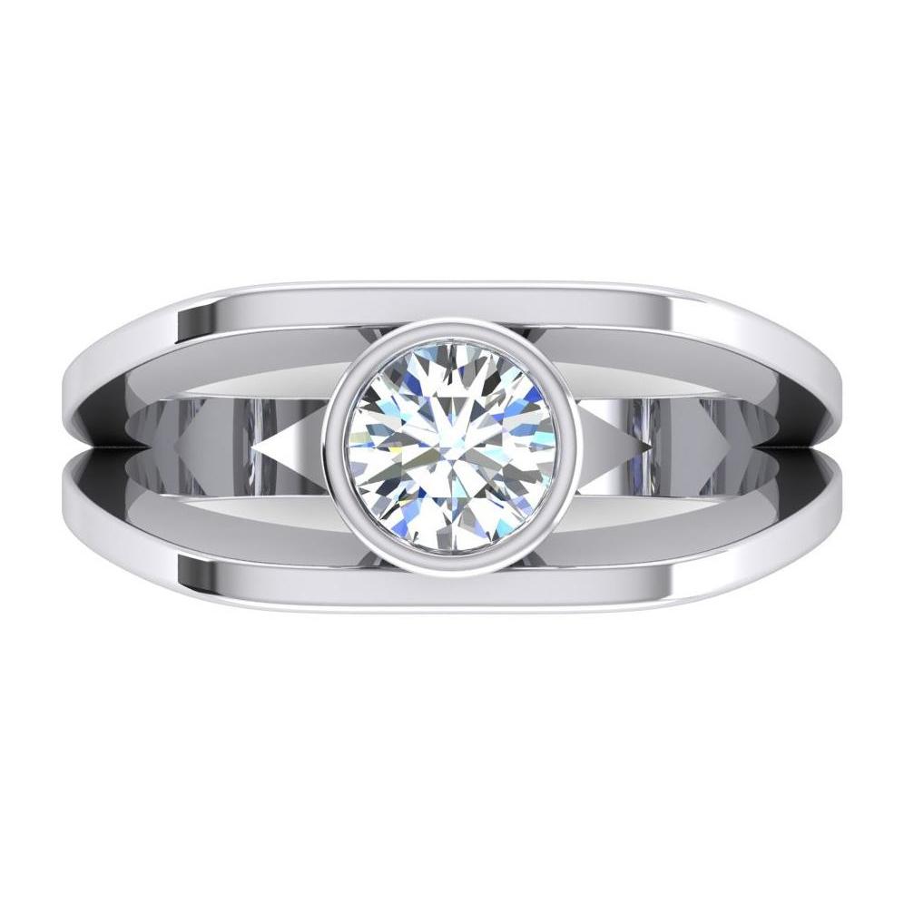 Wunderschöner Solitär-Diamant-Ring Jubiläumsschmuck 1 Karat