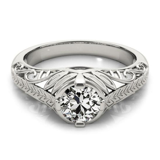 Vintage-Stil Old Cut Diamant Ring Schmuck 2,75 Karat Gold - harrychadent.ch