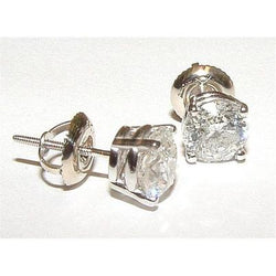 2,51 ct. F Vvs1 Runde Diamanten Ohrstecker Platin