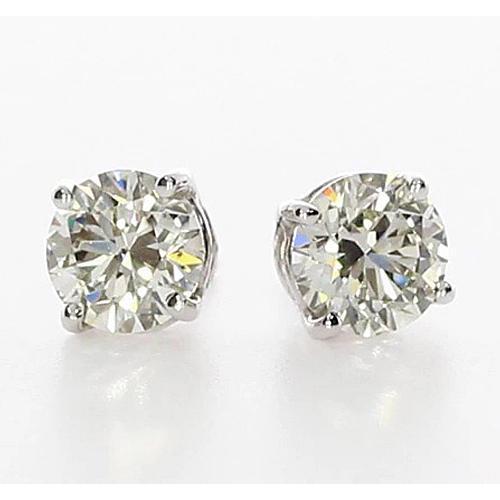 Diamant Ohrstecker 1,50 Karat Korbfassung Schmuck - harrychadent.ch