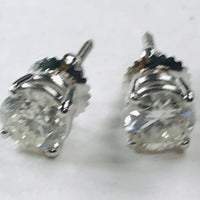 Diamant Ohrstecker 1,80 Karat Weißgold 14K - harrychadent.ch