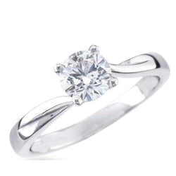 Solitaire Sparkling Brillant Cut 1,75 Karat Diamant-Verlobungsring