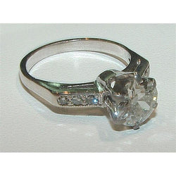 2.50 Karat Diamant Antik-Stil Ring Damen Schmuck Neu
