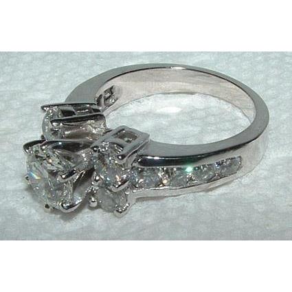 3,25 ct. Diamant-Verlobungsring im antiken Stil