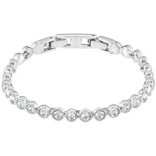 14k wg 5,60 karat lünette set rundschliff diamanten tennisarmband