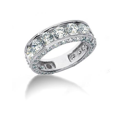 Diamant-Verlobungsring Band Set Gold Fancy Ring 8,50 Karat