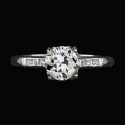 Verlobungsring Alteuropäischer Diamant 2,75 Karat Damenschmuck